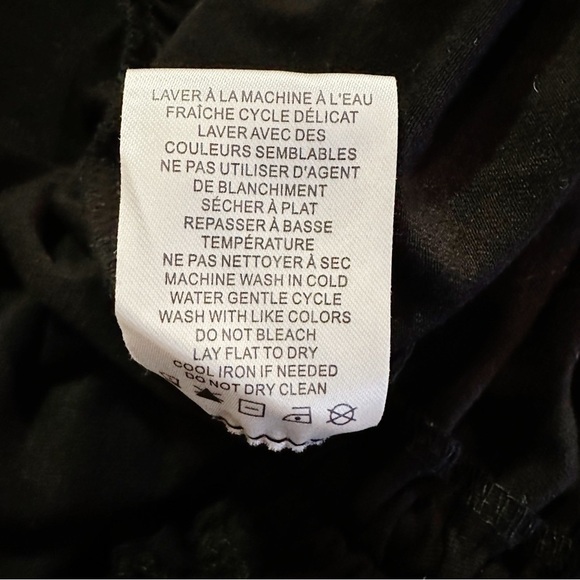 House Of Harlow 1960 Black Strapless Ruched Midi Dress Size Large - Picture 6 of 7